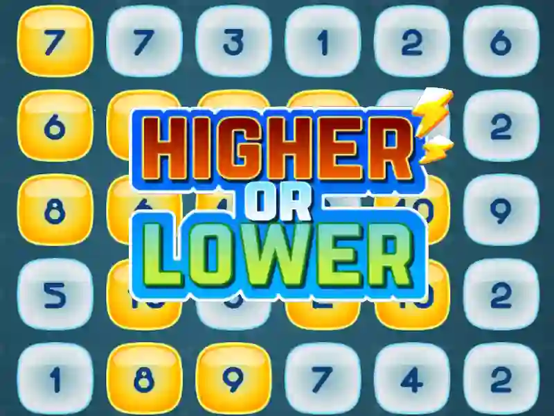 Mäng Higher or Lower Internetis