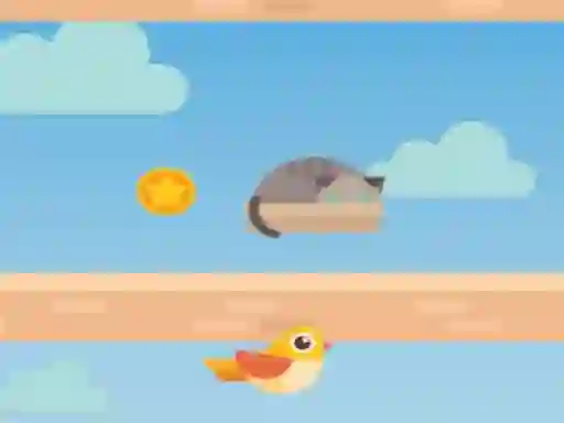 Mäng Bird Platform Jumping Internetis