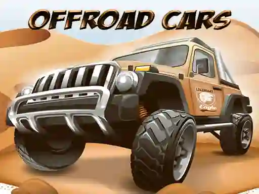 Mäng Offroad Cars Jigsaw Internetis
