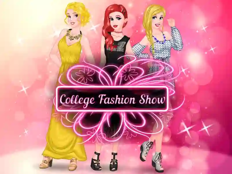 Mäng College Fashion Show Internetis