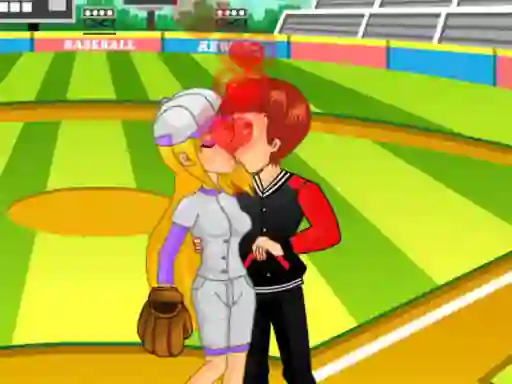 Mäng Baseball Kissing Internetis
