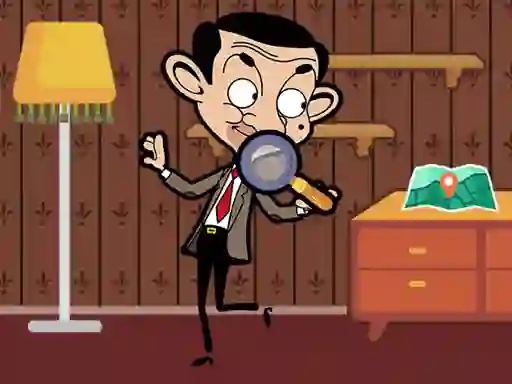 Mäng Mr Bean Hidden Objects Internetis