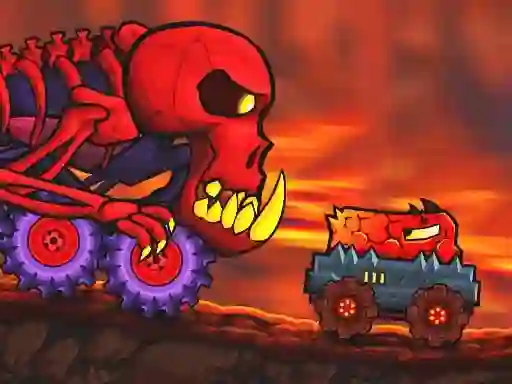 Mäng Car Eats Car: Volcanic Adventure Internetis
