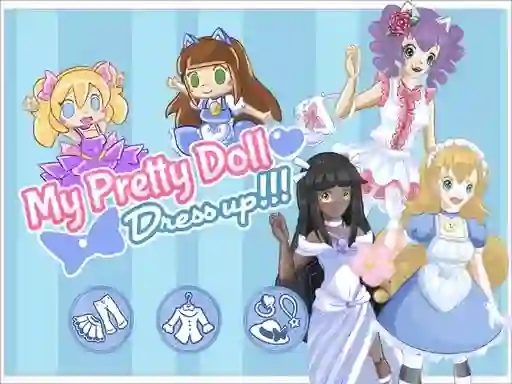 Mäng My pretty doll : Dress up Internetis