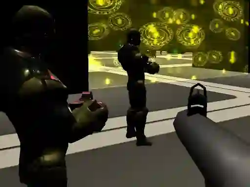 Mäng FPS Simulator Internetis