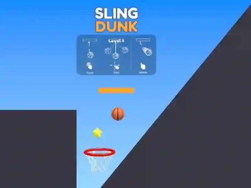 Mäng Sling Dunk Internetis