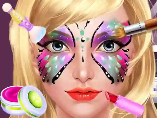 Mäng Face Paint Salon Internetis
