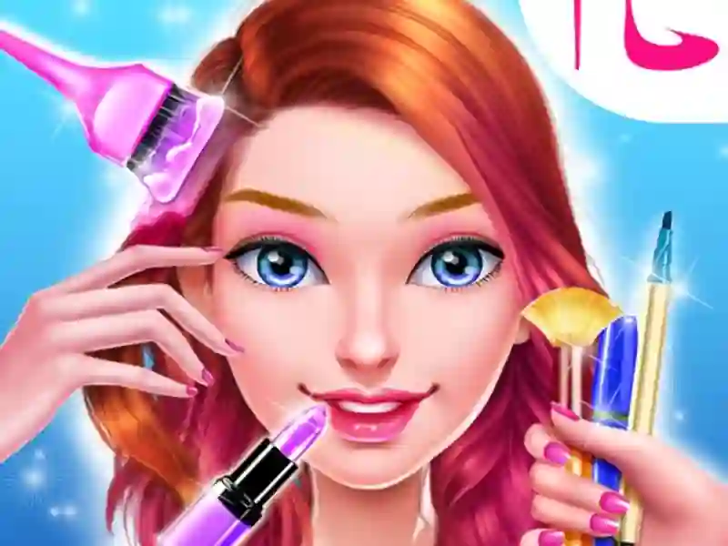 Mäng Fahion game makeup Internetis