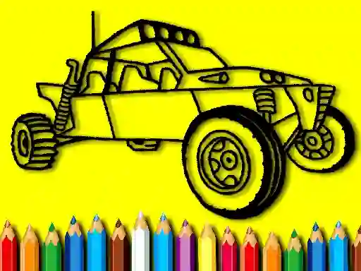 Mäng Back To School: Rally Car Coloring Book Internetis