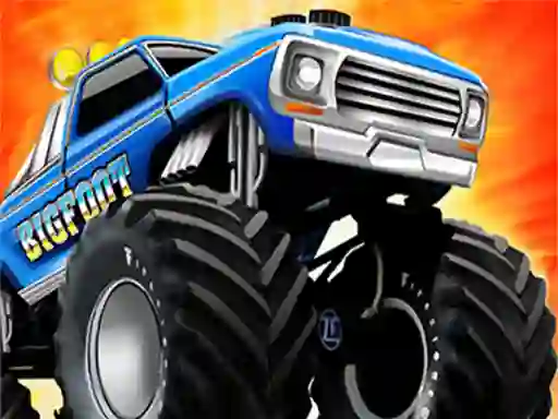 Mäng Monster Truck Difference Internetis