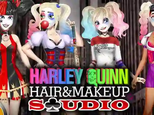 Mäng Harley Quinn Hair and Makeup Studio Internetis
