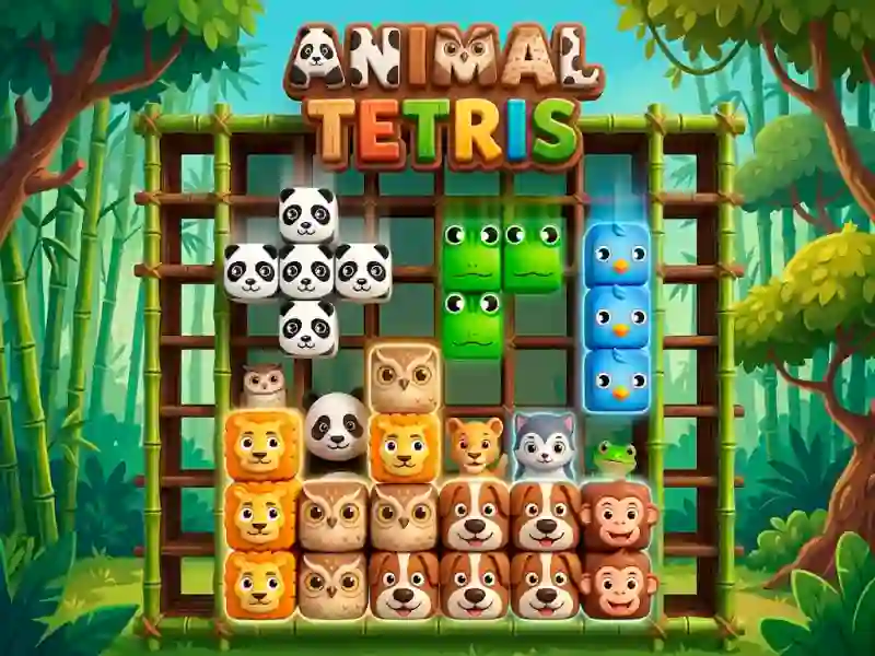 Mäng Animal Tetris Internetis