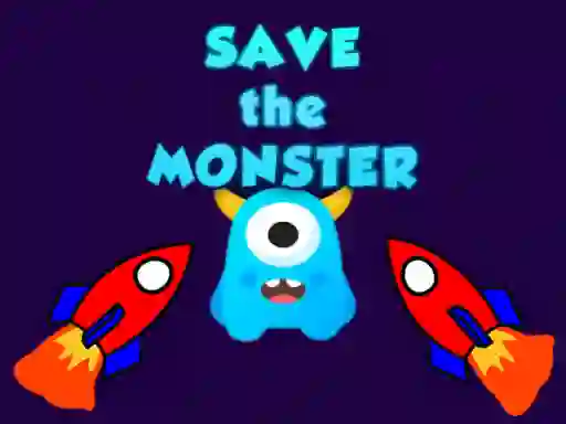 Mäng Save the Monster Internetis