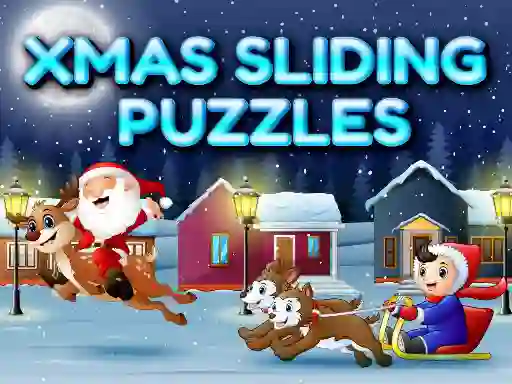 Mäng Xmas Sliding Puzzles Internetis