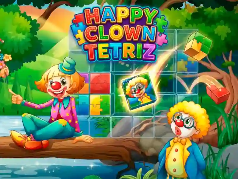 Mäng Happy Clown Tetriz Internetis
