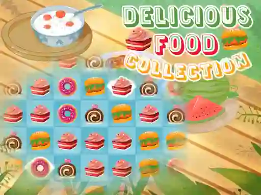 Mäng Delicious Food Collection Internetis