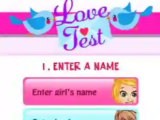 Mäng Princess Love Test Internetis