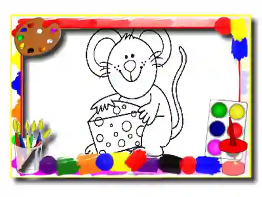 Mäng Kids Cartoon Coloring Book Internetis