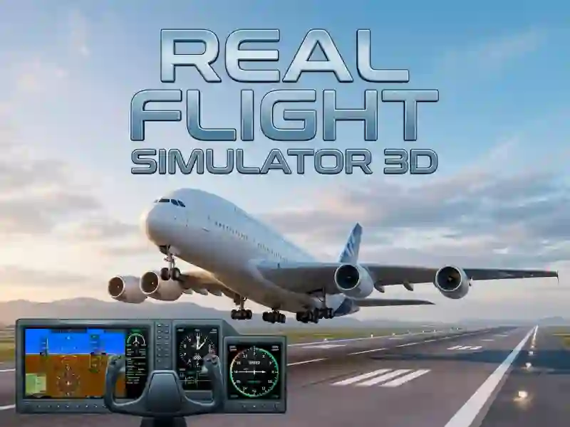 Mäng Real Flight Simulator 3D Internetis