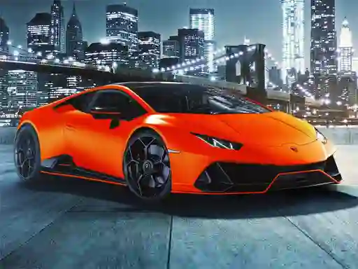 Mäng Lamborghini Huracan Evo Puzzle Internetis