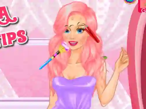 Mäng Barbara Beauty Tips Internetis