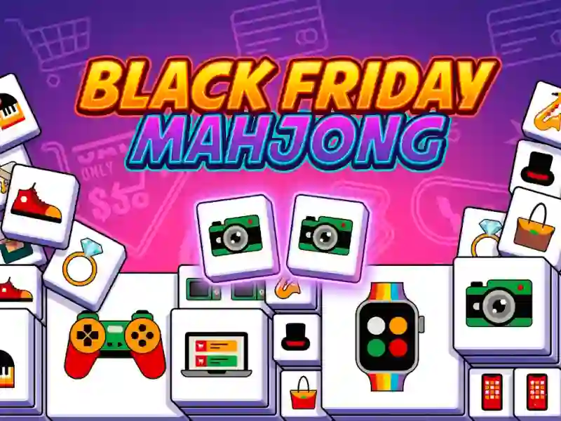 Mäng Black Friday Mahjong Internetis