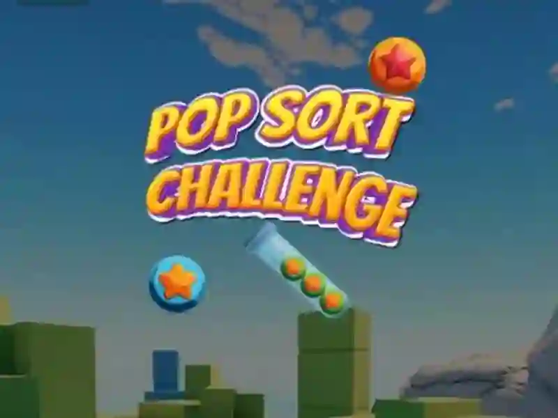 Mäng Pop Sort Challenge Internetis