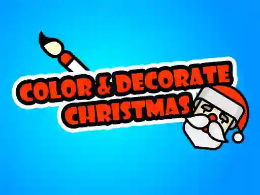 Mäng Color & Decorate Christmas Internetis