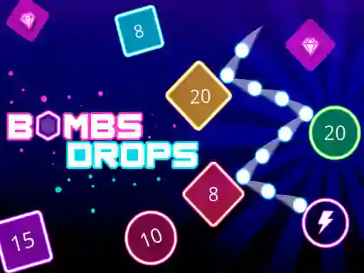 Mäng Bombs Drops Internetis