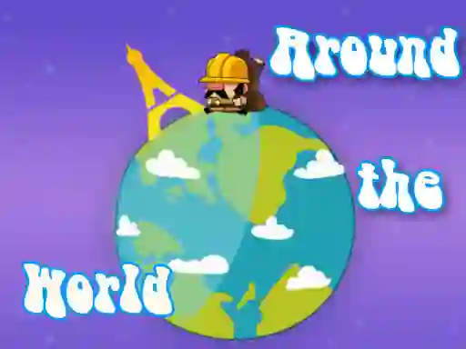 Mäng Around The World With Jumping Internetis