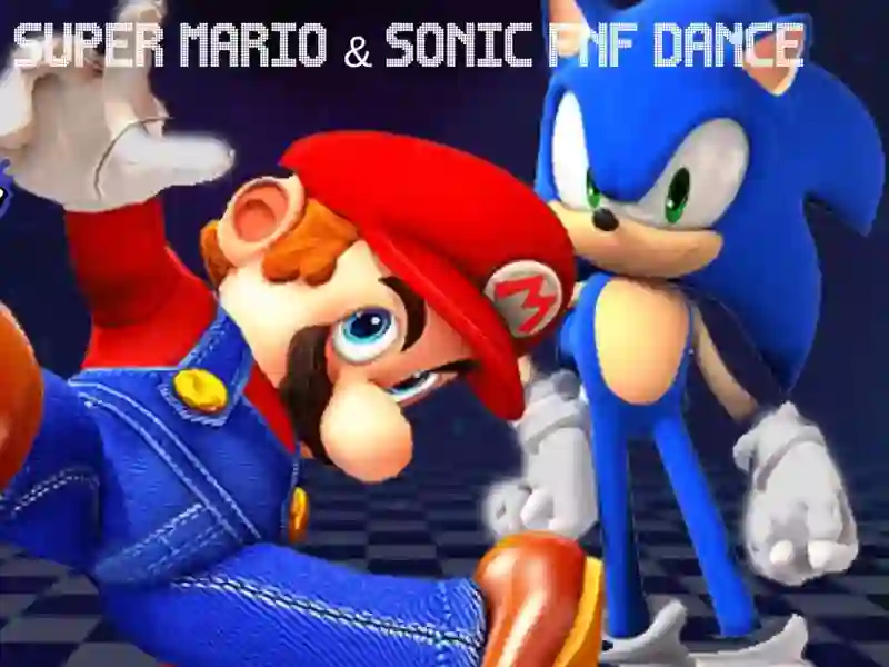 Mäng Super Mario & Sonic FNF Dance Internetis