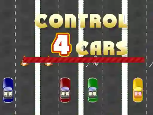 Mäng Control 4 Cars Internetis
