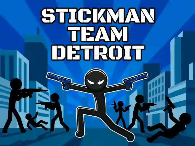 Mäng Stickman Team Detroit Internetis