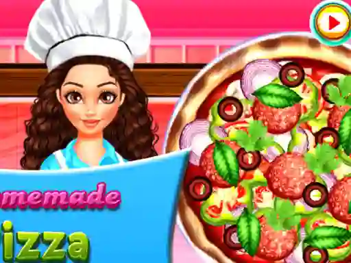 Mäng Homemade Pizza Cooking Internetis