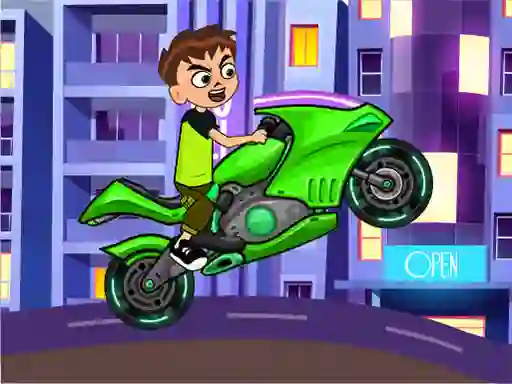 Mäng Ben 10 Racer punk Internetis