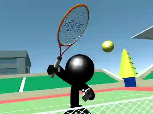 Mäng Stickman Tennis 3D Internetis