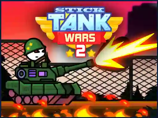 Mäng Stick Tank Wars 2 Internetis