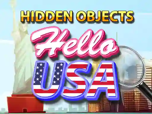 Mäng Hidden Objects Hello USA Internetis