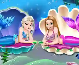 Mäng Mermaid Princesses Dress up Internetis