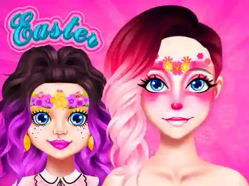 Mäng Easter Funny Makeup Internetis