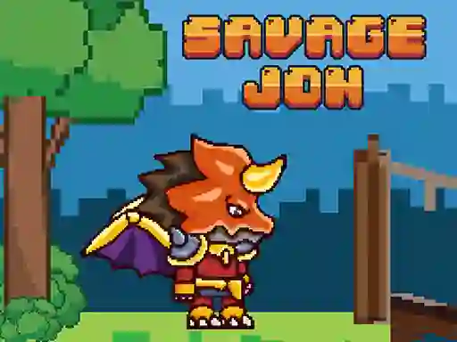 Mäng Savage Jon Internetis