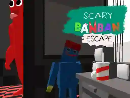 Mäng Scary BanBan Escape Internetis