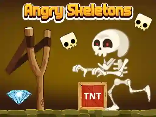 Mäng Angry Skeletons Internetis