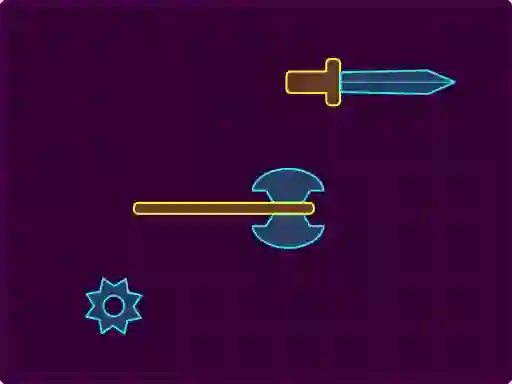 Mäng Physics Knife Internetis