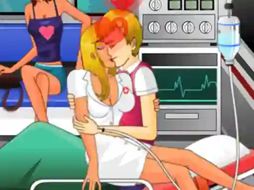 Mäng Nurse Kissing Internetis