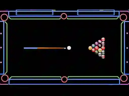 Mäng Billiard Neon Internetis