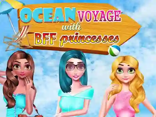 Mäng Ocean Voyage With BFF Princess Internetis