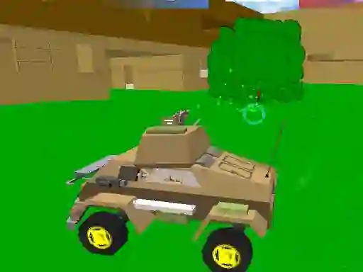 Mäng Blocky Wars 3d Toonfare Internetis
