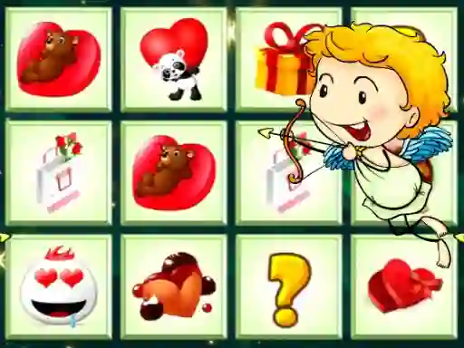 Mäng Valentines Cards Match Internetis
