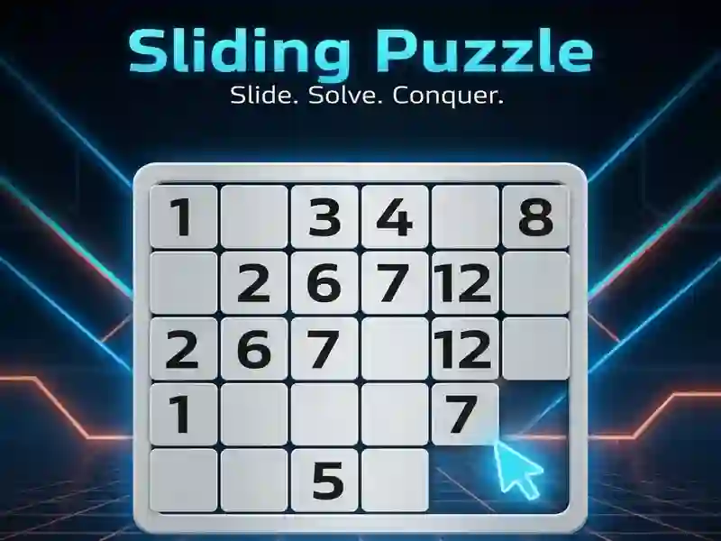 Mäng Sliding Puzzle Internetis